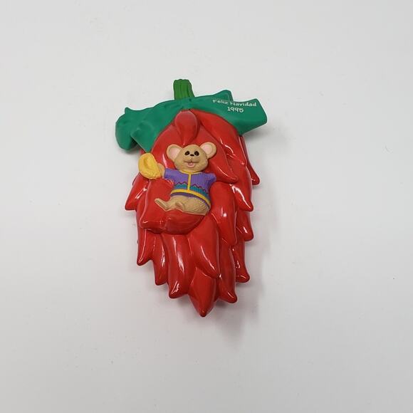 1995 Hallmark Feliz Navidad Handcrafted Keepsake Holiday Christmas Ornament. - Picture 3 of 6